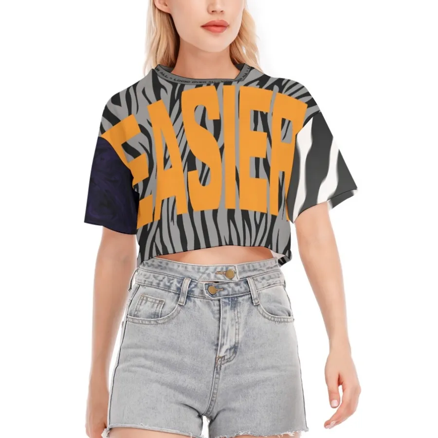 Logic Over All cropped tee, Easier