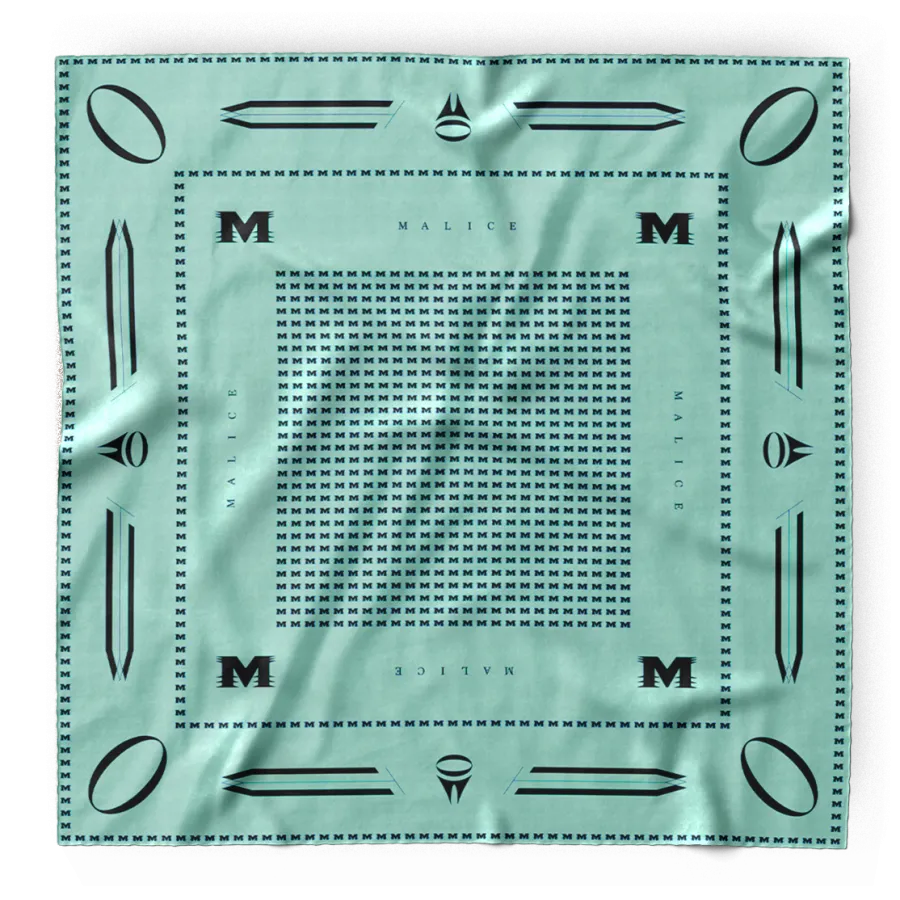 0Malice bandana in mint