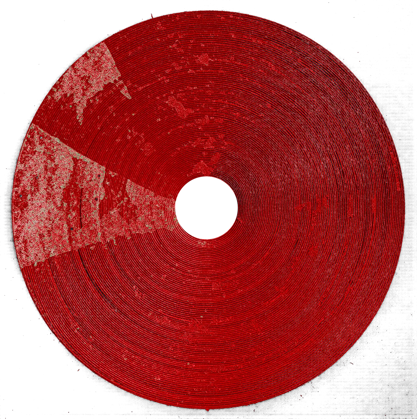 The Block, a red disc